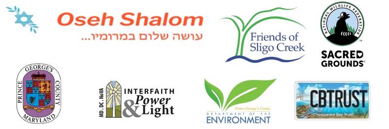 Sacred Grounds Organizations working together: NWF, Oseh Shalom, PG County, IPL, CB, Dept of Env, Friends of Sligo Creek. Trust,  